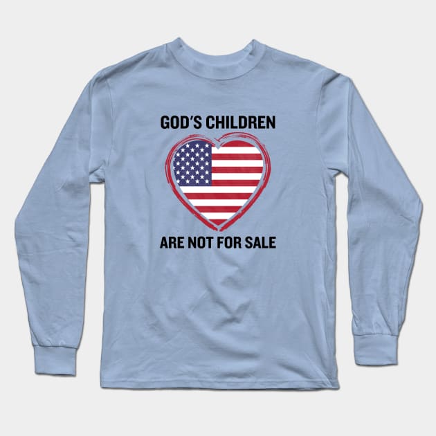 God's Children Are Not For Sale | Christian Long Sleeve T-Shirt by All Things Gospel